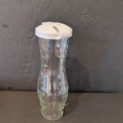 Good Seasons Salad Dressing Cruet Shaker Bottle Snap On Plastic Lid Vintage