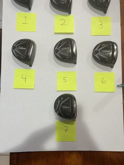 Titleist 915 D2 And 917 D2 Driver Heads Fair Condition