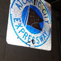 Vintage Atlantic City Expressway Sign