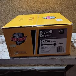 Drywall Screws 6 X 2 in , (5.08 cm)