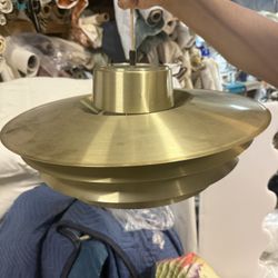 Vintage Brass Modern Chandelier