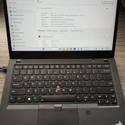 Lenovo T495 ThinkPad Laptop AMD Ryzen Pro 3500 16GB of RAM 250GB HDD Windows 11 Pro 