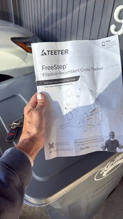 Free step Elliptical Recumbent Cross Trainer