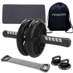 POWORA 3 in 1 Workout Kit W/ Extra Pad And Carrying Bag