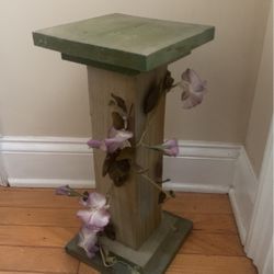Wooden Decorative Plant Stand