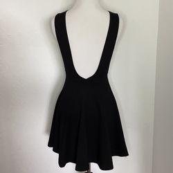 Black Sexy Dress Open Back