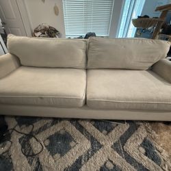 White Couch 3 piece Set