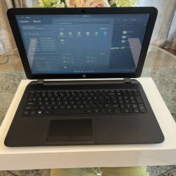 HP Pavilion 15 Laptop Notebook 15.6" AMD A8 8GB RAM 500GB HDD Windows 11 and Office - $99