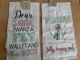 Santa's Tea Towels