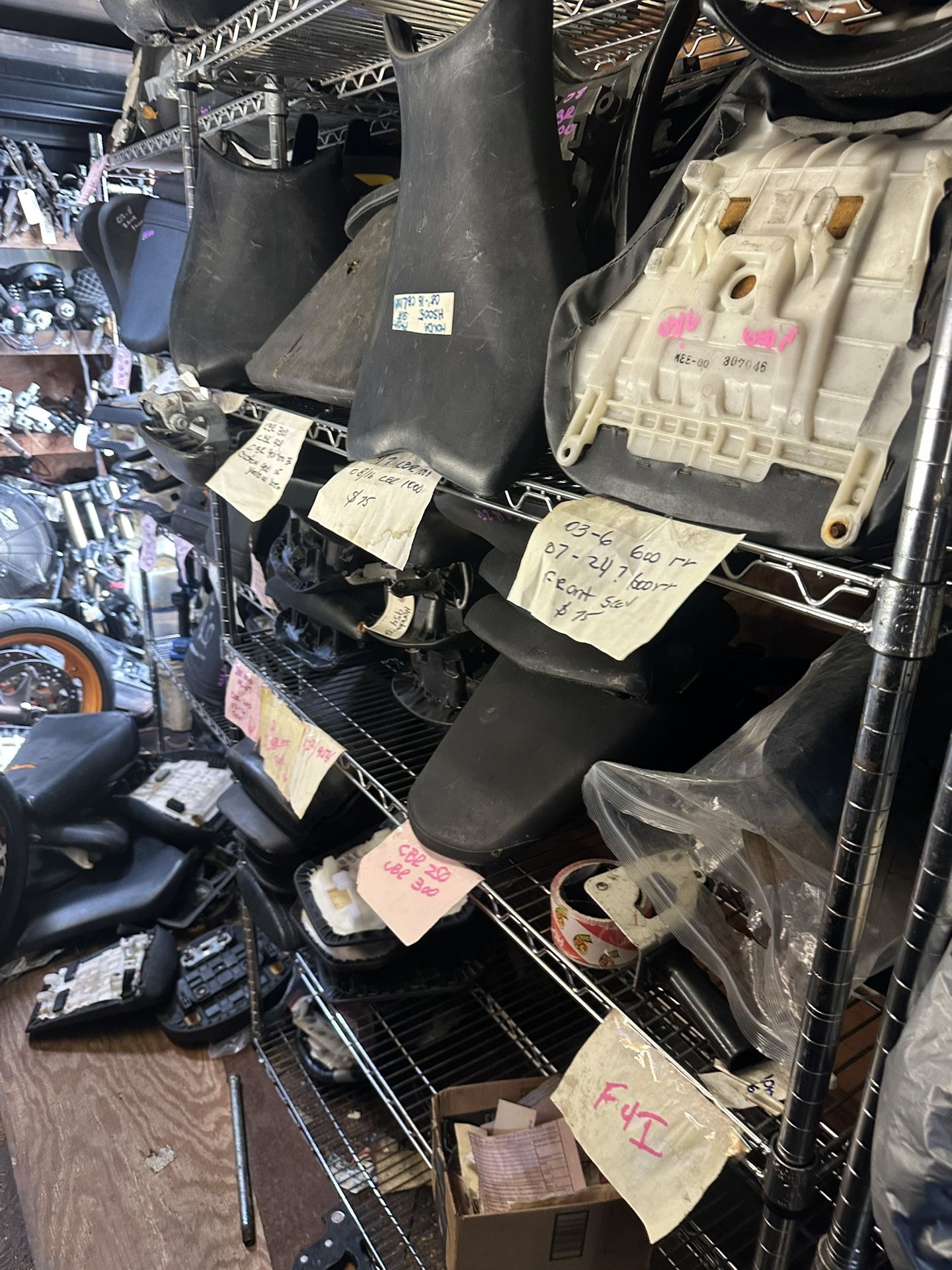 Honda Cbr Seats 1000 954 929 900rr 600 500 300 250
