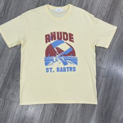 Rhude Yellow Tee