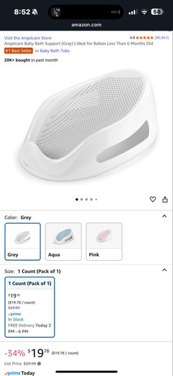 Angelcare Baby Bathtub