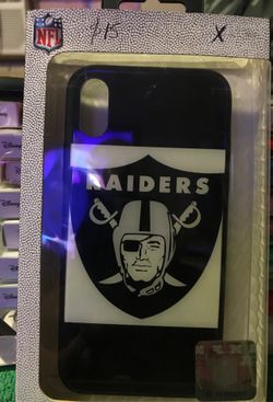 iPhone X Raiders case