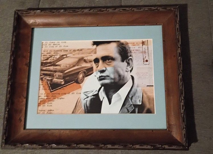 Vintage Johnny Cash Picture