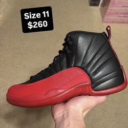 Size 11 - Air Jordan 12 Flu Game 2025
