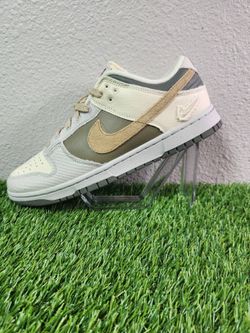 Nike Dunk Low Light Bone Dark Stucco Women's 12 Men Size 10.5