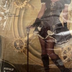 Steampunk Adult Size M 8-10