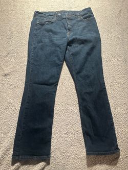 Two Pairs Men’s Straight fit Premium Stretch Members Mark Denim Jeans - Blue - Size:38x32