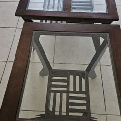 Coffee Table And 2 Side Tables Set