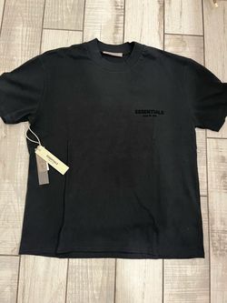 Fear of God Essentials Black T-Shirt Size M