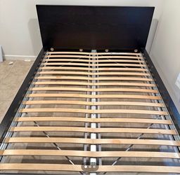 Ikea King Bed Frame With Ikea night stand