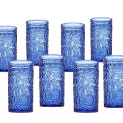 Jax Highball Glassware, Set of 8