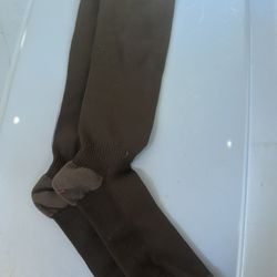 Compression socks, and knee-high