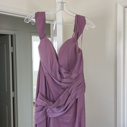 Purple Long Dress
