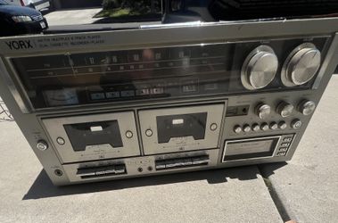 Yorx Cassette/record Player 8 Track 
