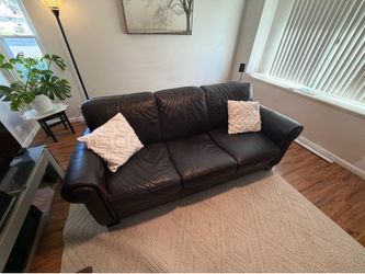 Couch and ottoman