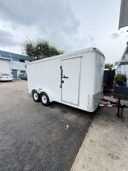 Used Trailer 7x14 "2010" Mint Condition, 1owner Pulls amazing no leaks 6ft hight interior, clean title in hand ✋️ READ Description FIRST, LEA PRIMERO.