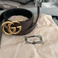 Reversible Marmont  Gucci Belt 