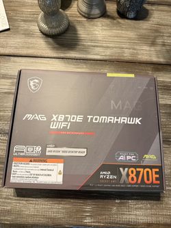 MSI MAG X870E TOMAHAWK WIFI – Brand New, Factory Sealed