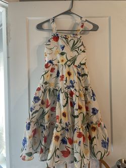 Long Summer Dress Sunflowers