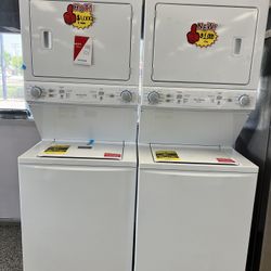 Eléctrico, Stackable, Washer And Dryer