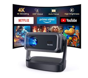 4K-Projector with WiFi and Bluetooth
