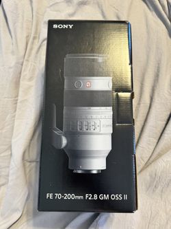 Sony FE 70-200mm F2.8 GM OSS II