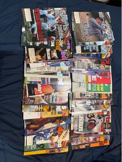 Vintage/Old sports Magazines (Read Description)