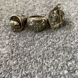 Antique Sterling Rings