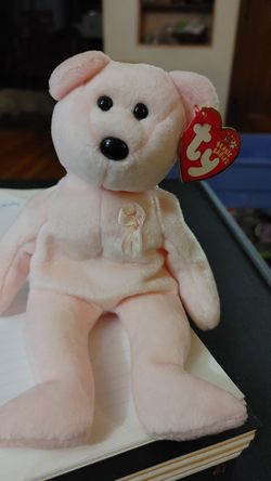 Cure Beanie Baby teddy bear