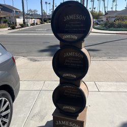 2018 Jameson Barrel Display 