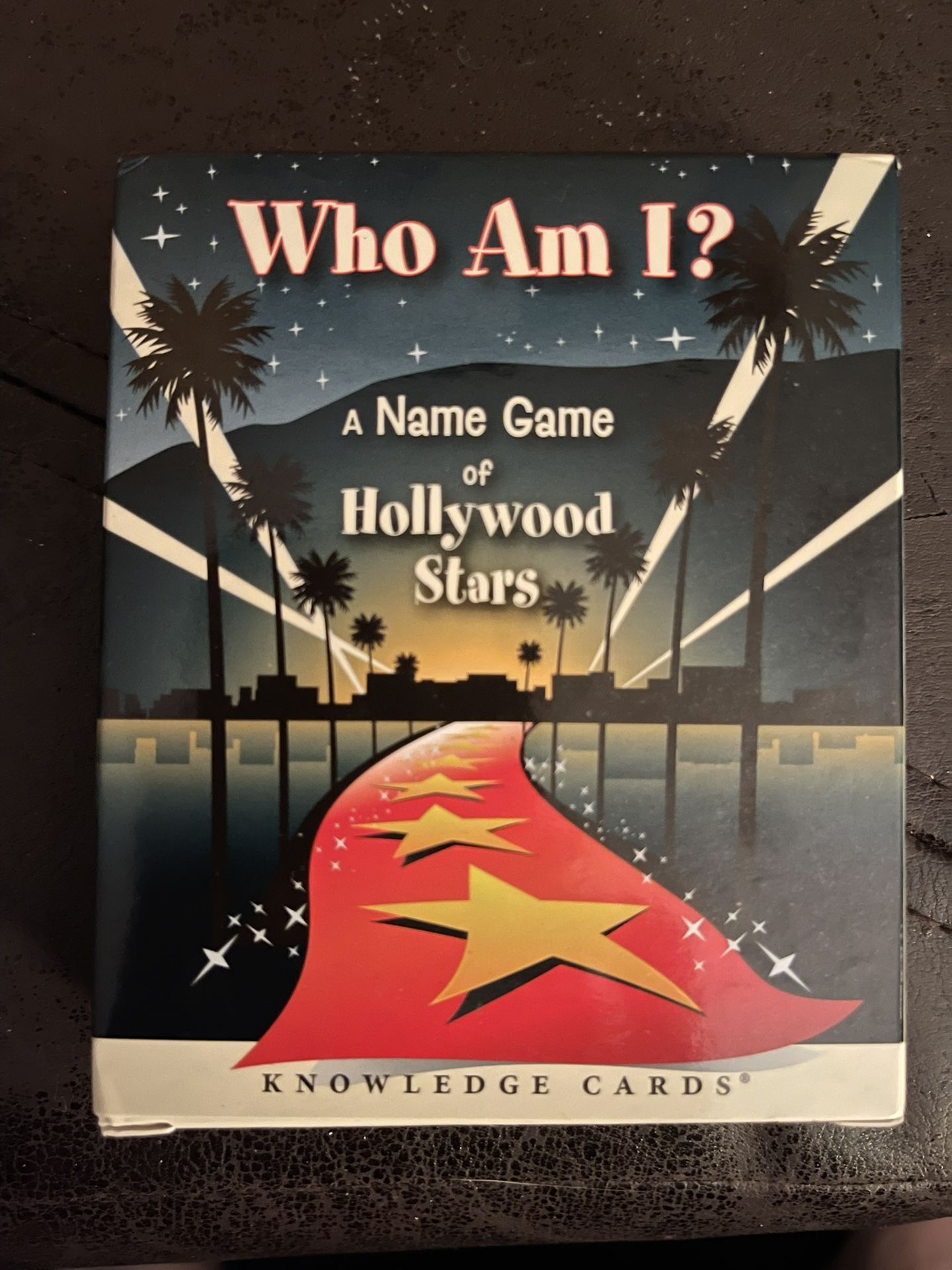 Card Game. Who Am I? 