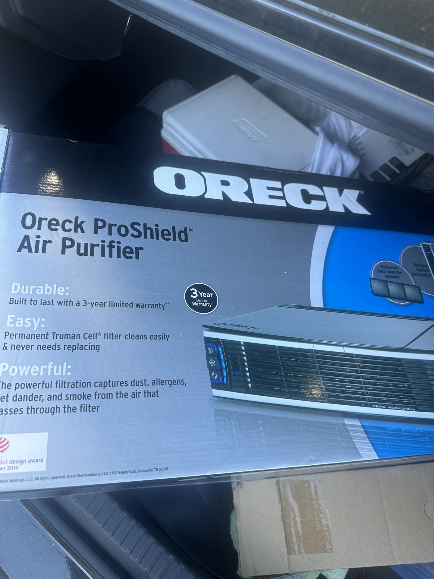 Oreck Proshield Air Purifier Brand New