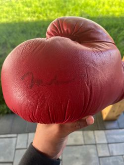 Signed Muhammed Ali Boxing Glove