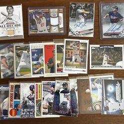 Los Angeles Dodgers 21 Card Lot - Autos, Relics, Numbered, Inserts