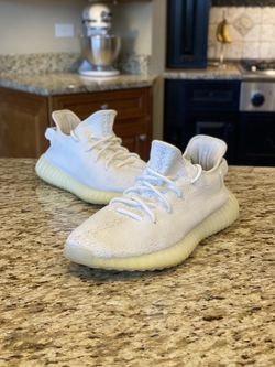 Yeezy Triple White (used) size 12