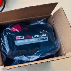 Milwaukee M18 XC 6.0 high output power battery new 6Ah 