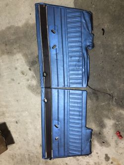 Rear Door Cards , Dart