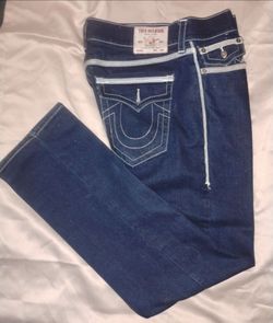 Men's True Religion (Ricky) Relaxed/Straight Leg (size 36x34) like new!!