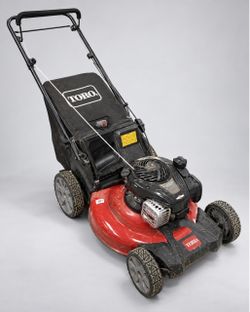 Toro Gas Lawn Mower With Rear Bag